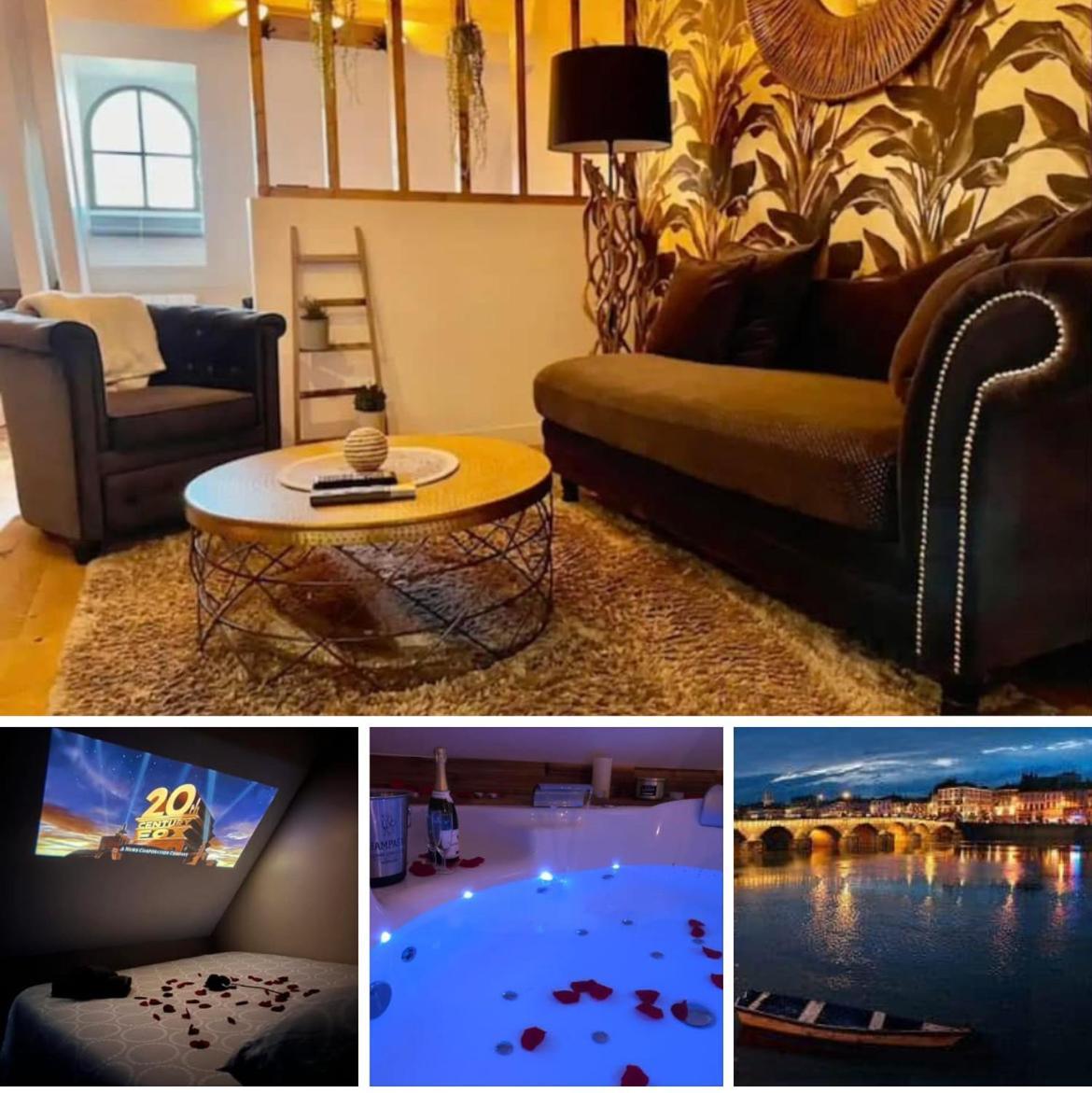 Sejour Detente Au Coeur De Macon Spa,Cine,Bouteille Offerte 외부 사진